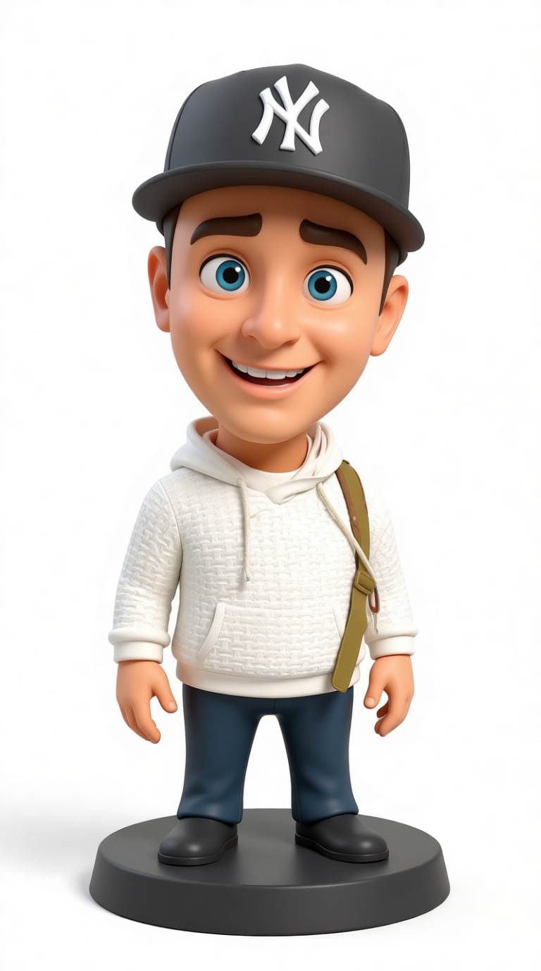 Casual Young Man Figurine free 3D printable STL