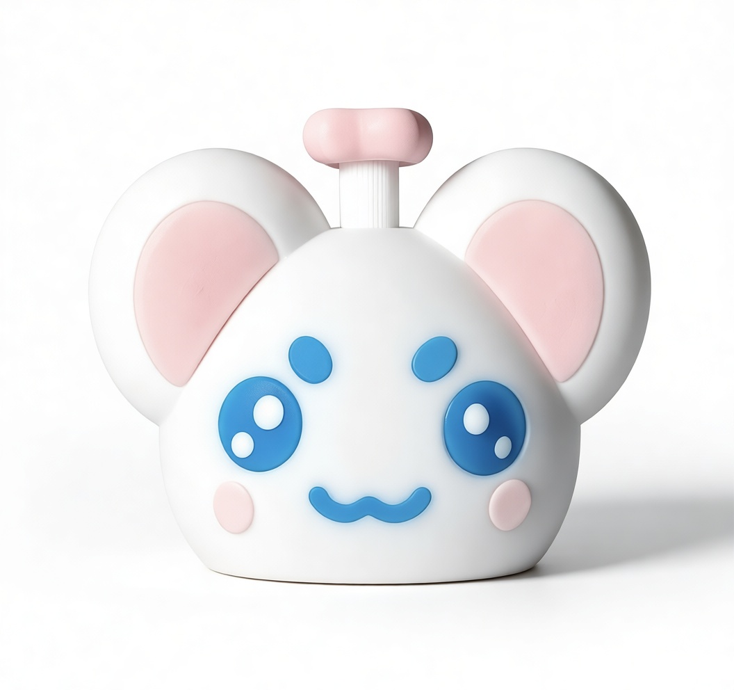 Cute Mouse Bottle Figurine free 3D printable STL