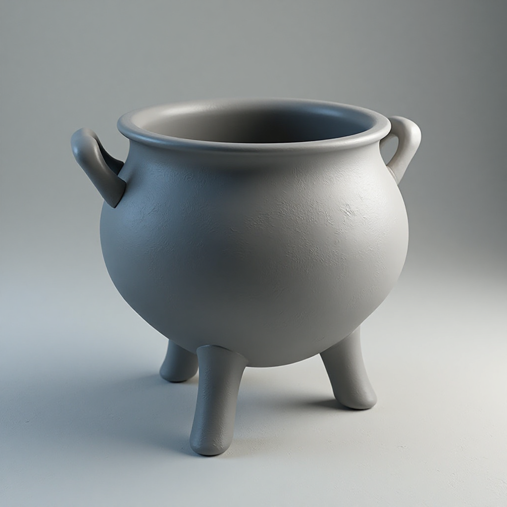 Seething Cauldron Model free 3D printable STL