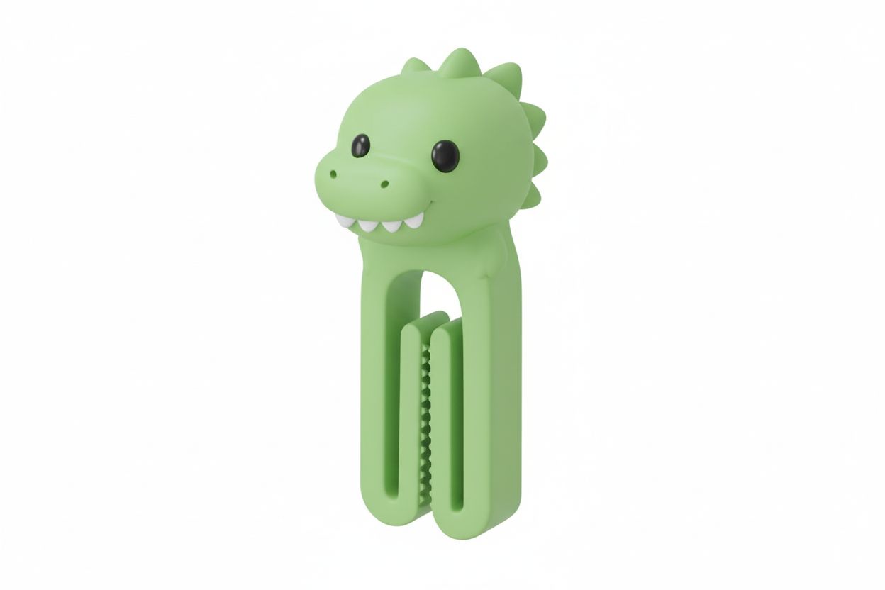 Dinosaur Bag Clip free 3D printable STL