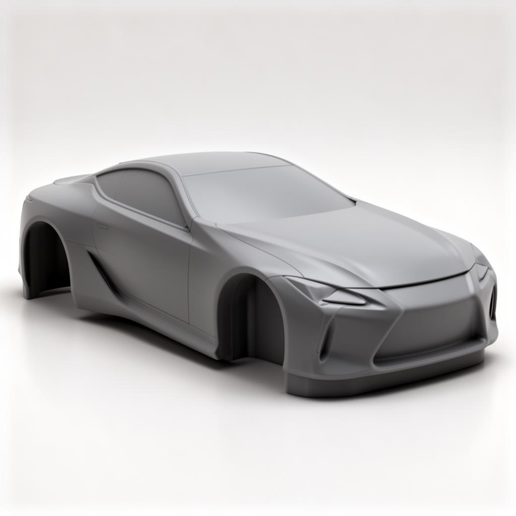 Lexus LC500 Coupe Model free 3D printable STL