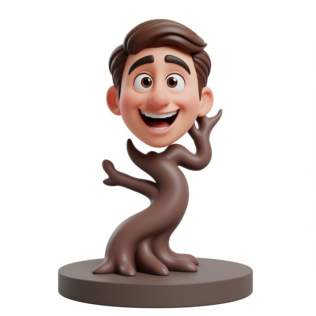 Happy Tree Man Figurine free 3D printable STL