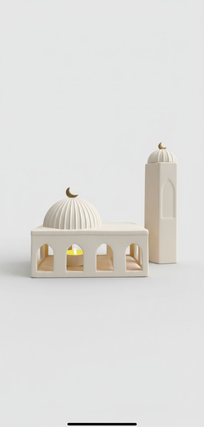 Stylish Decorative Mosque free 3D printable STL