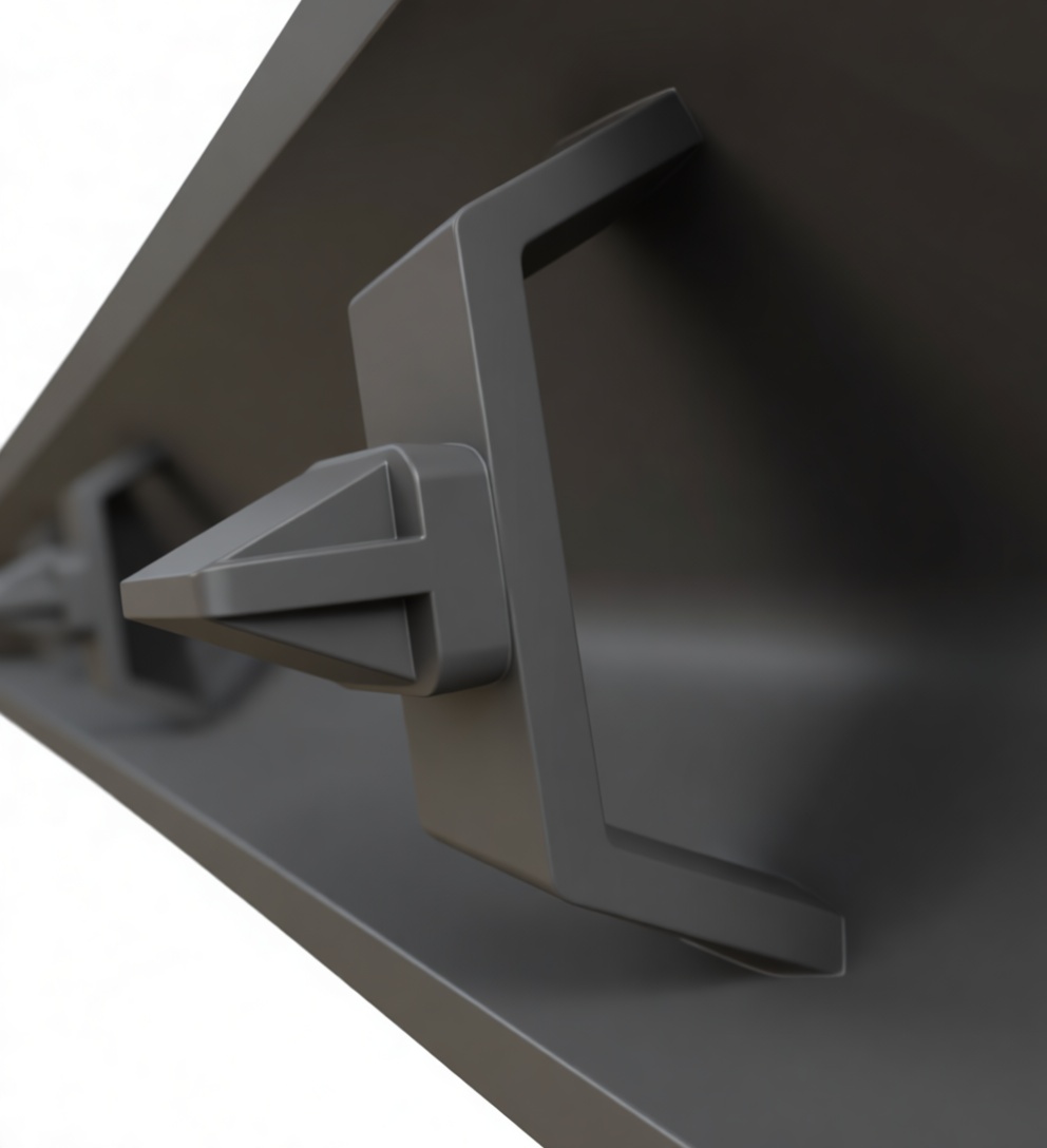 Wall Mount Cable Clip free 3D printable STL