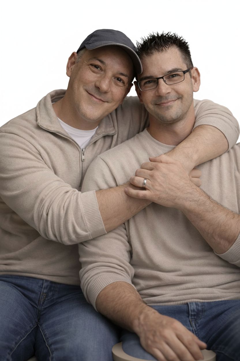 Candid Friendship Moment free 3D printable STL