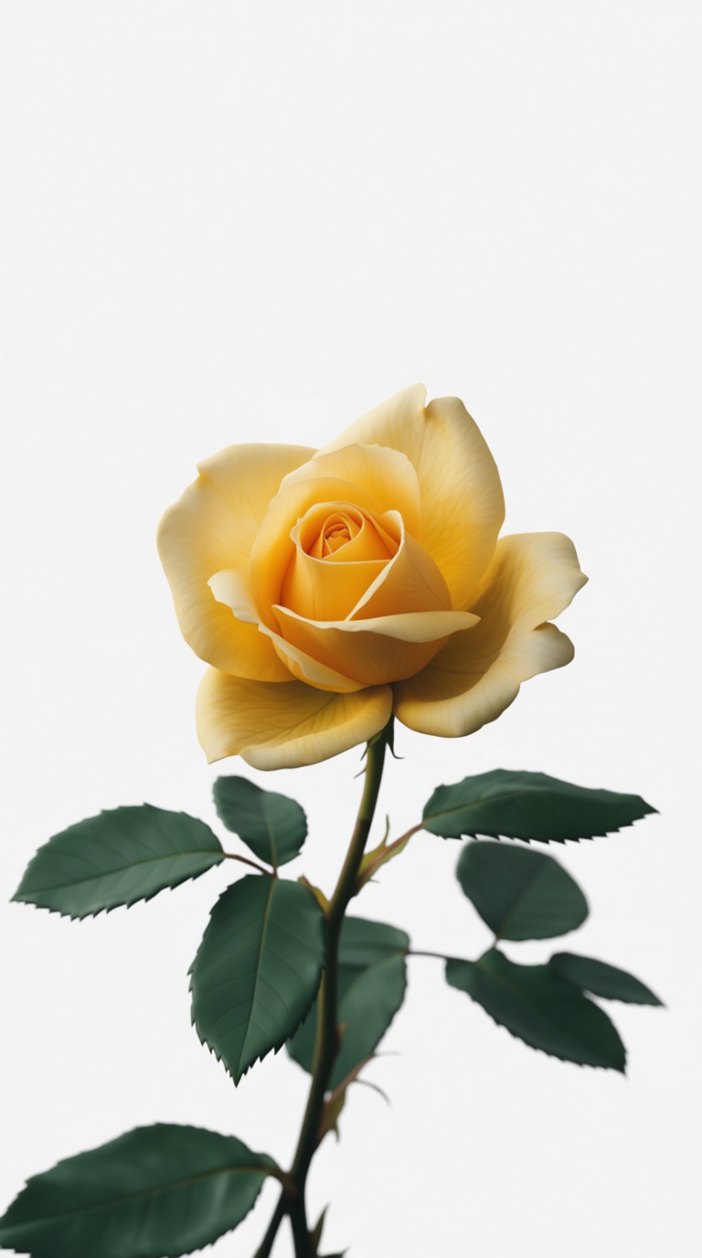 Yellow Rose Figurine free 3D printable STL