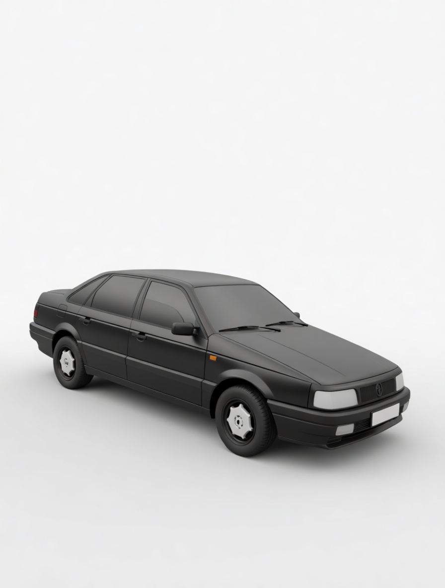 Volkswagen Passat B3 Model free 3D printable STL