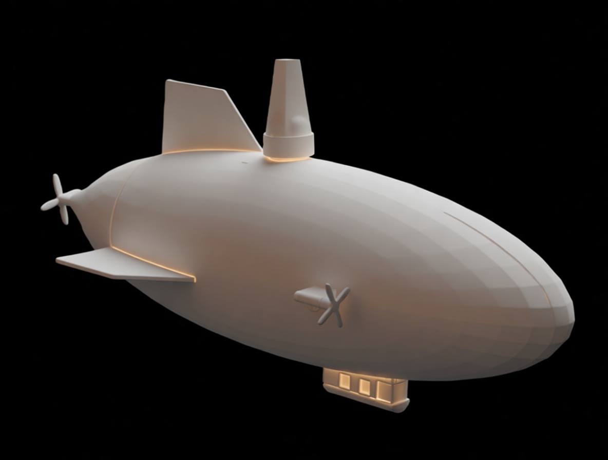 Generic Submarine Model free 3D printable STL
