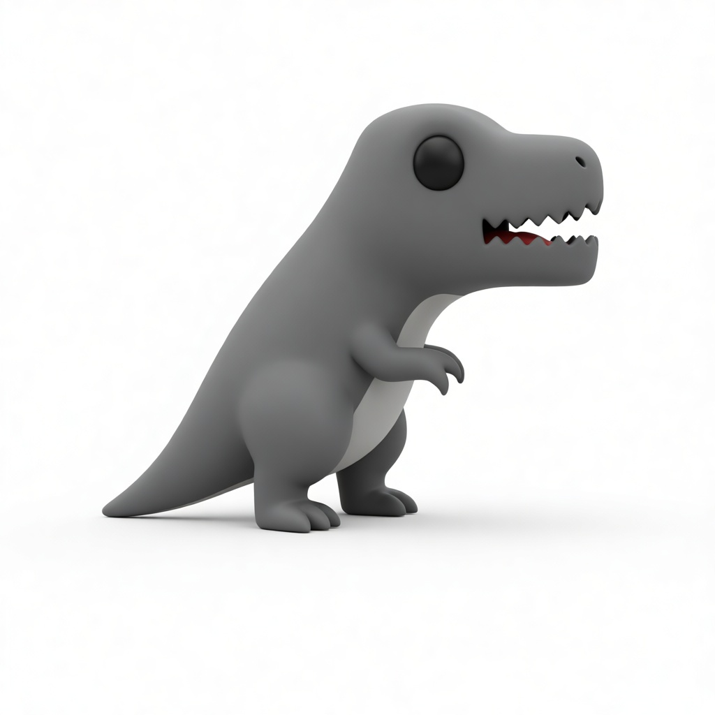 T-Rex Dinosaur Figurine free 3D printable STL