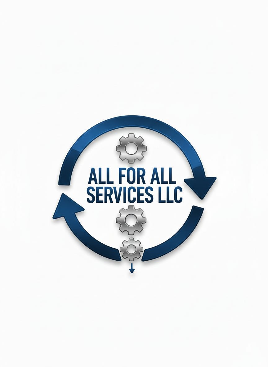 All For All Services Logo free 3D printable STL