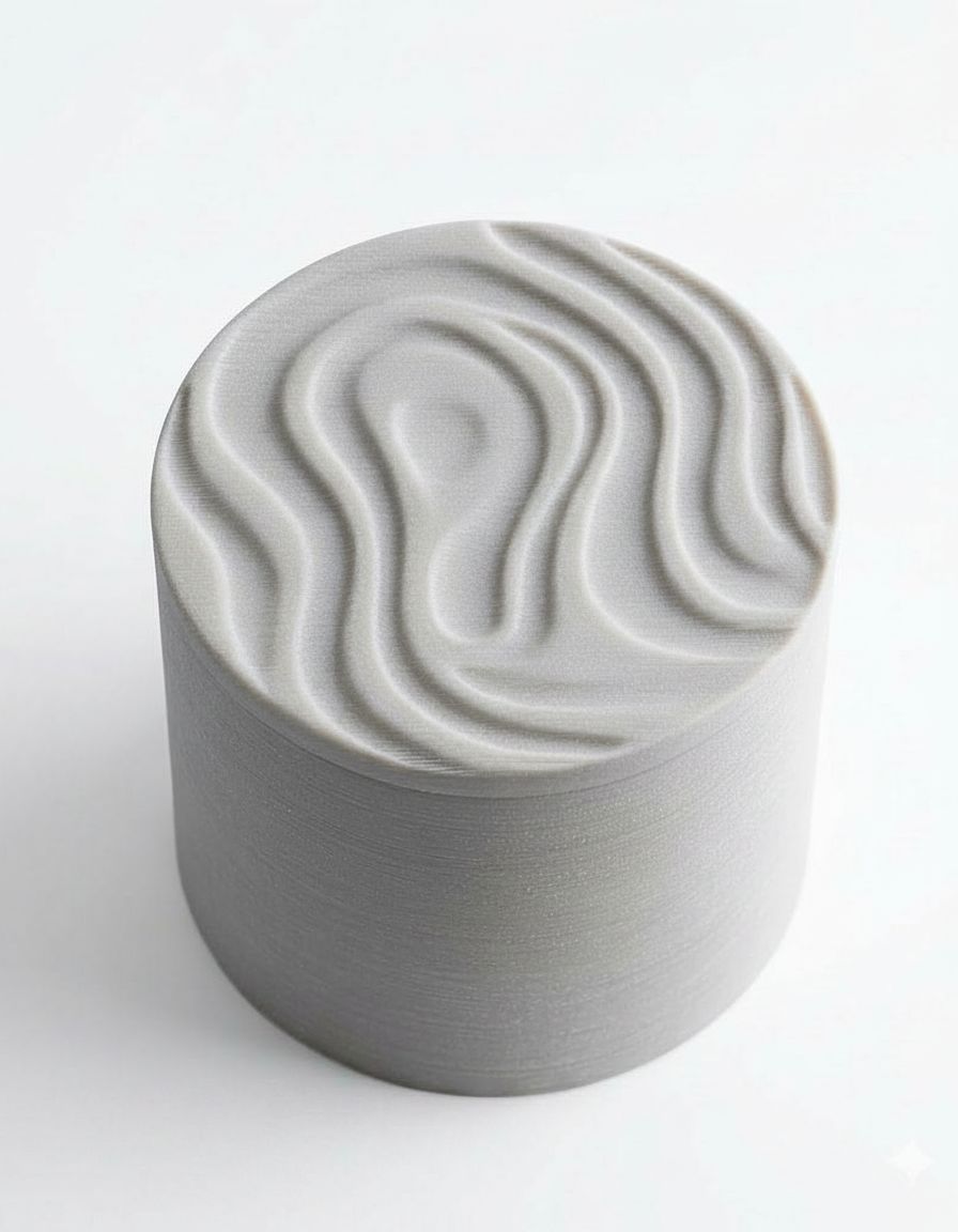 Abstract Topographical Sculpture free 3D printable STL