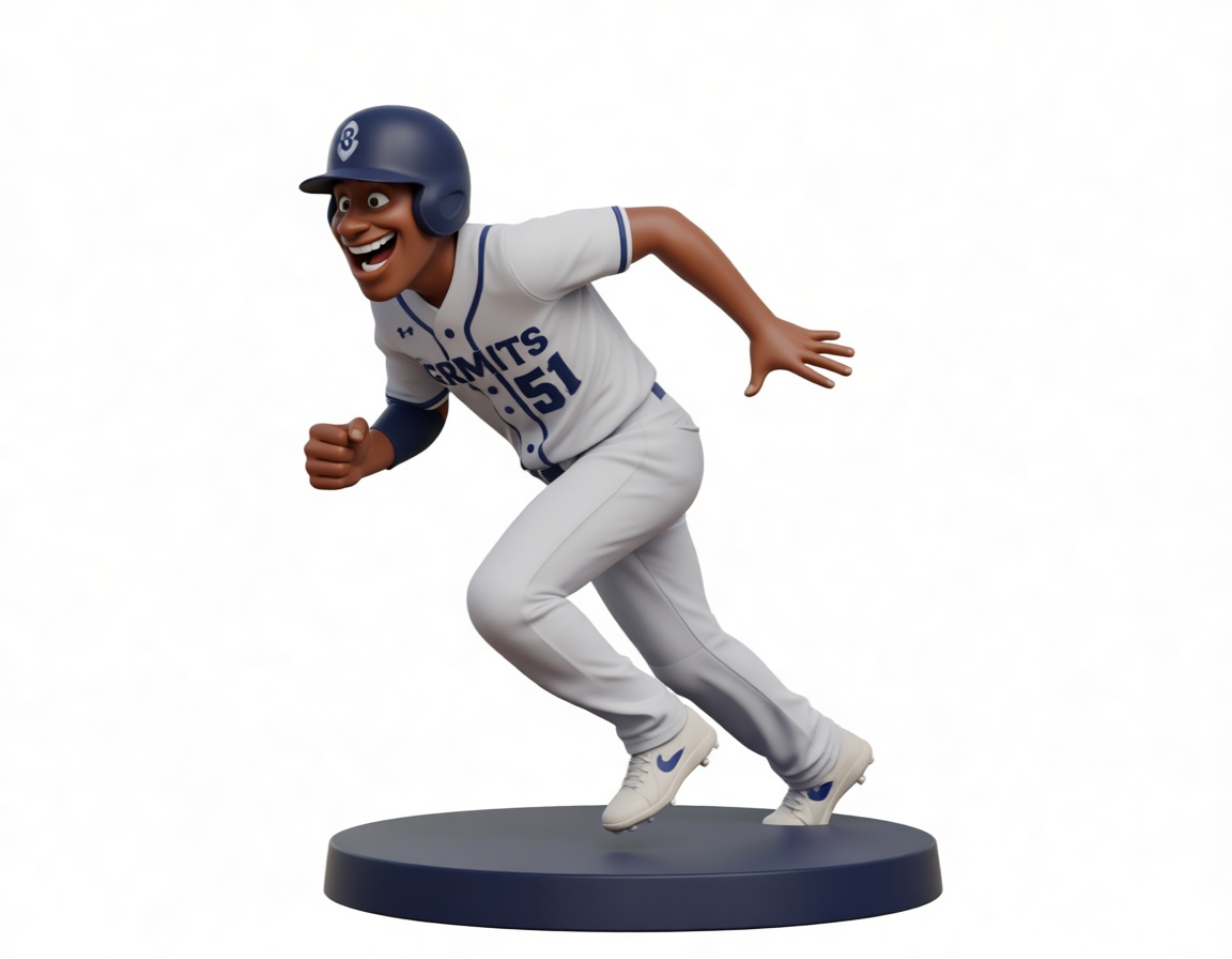 Baseball Player Figurine free 3D printable STL