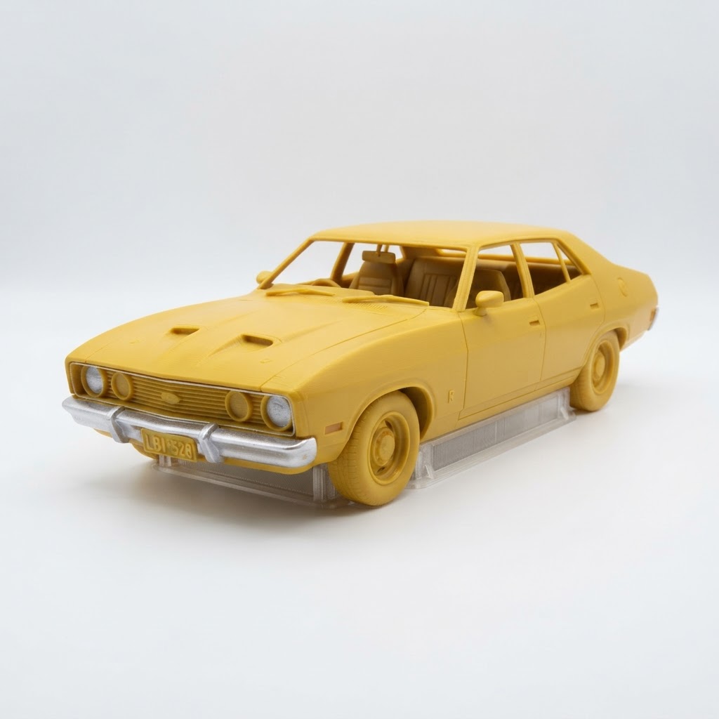 1973 Ford Falcon XA Sedan Model free 3D printable STL