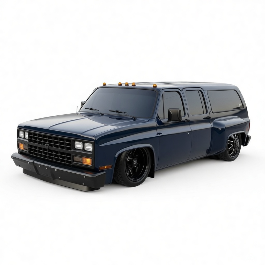 Chevy Suburban 1990 Model free 3D printable STL