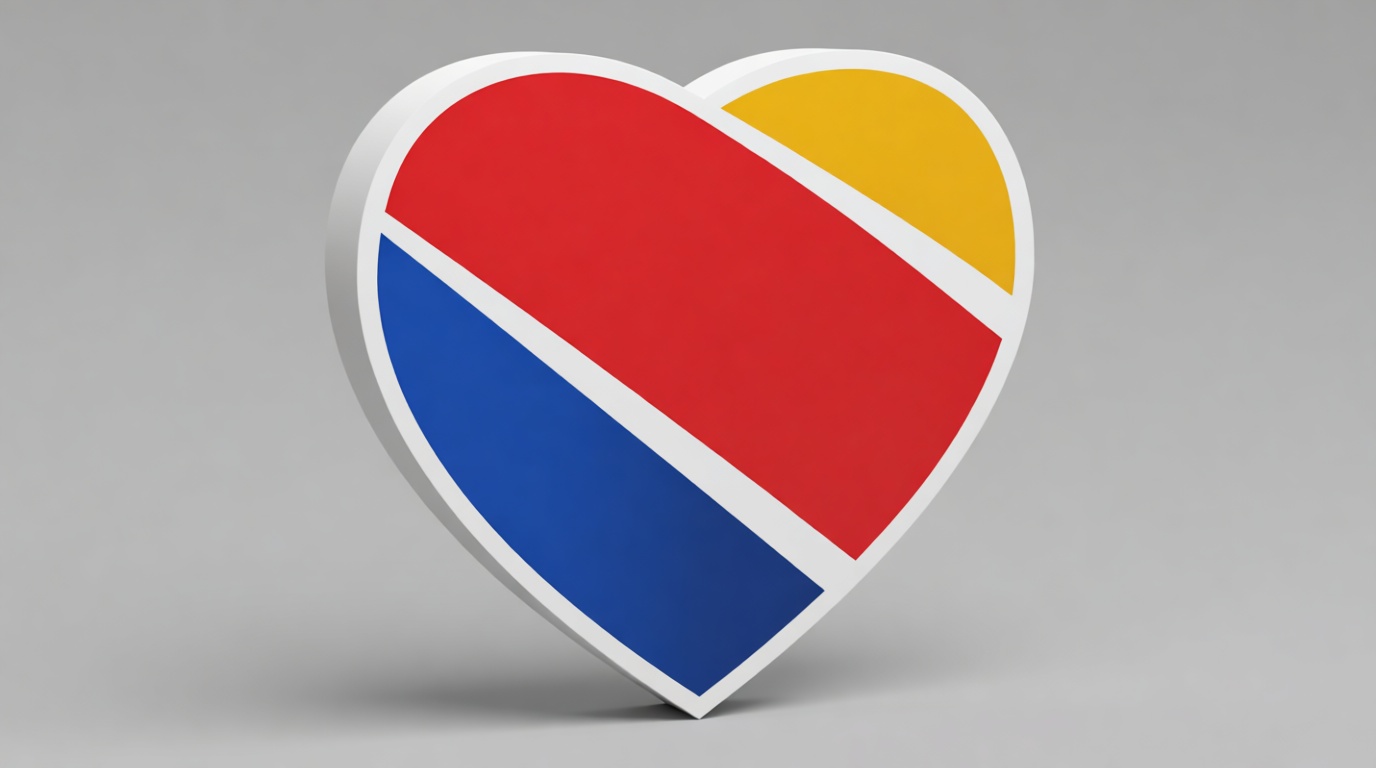 Southwest Airlines Heart Sculpture free 3D printable STL