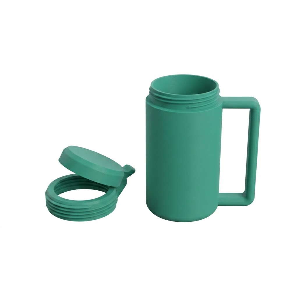 Thermos Mug Model free 3D printable STL