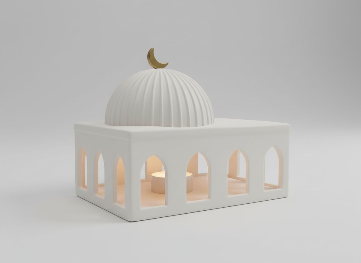 Elegant Dome Candle Holder free 3D printable STL