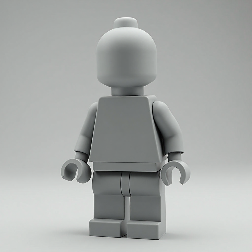 Interlock Brick Toy Figurine free 3D printable STL