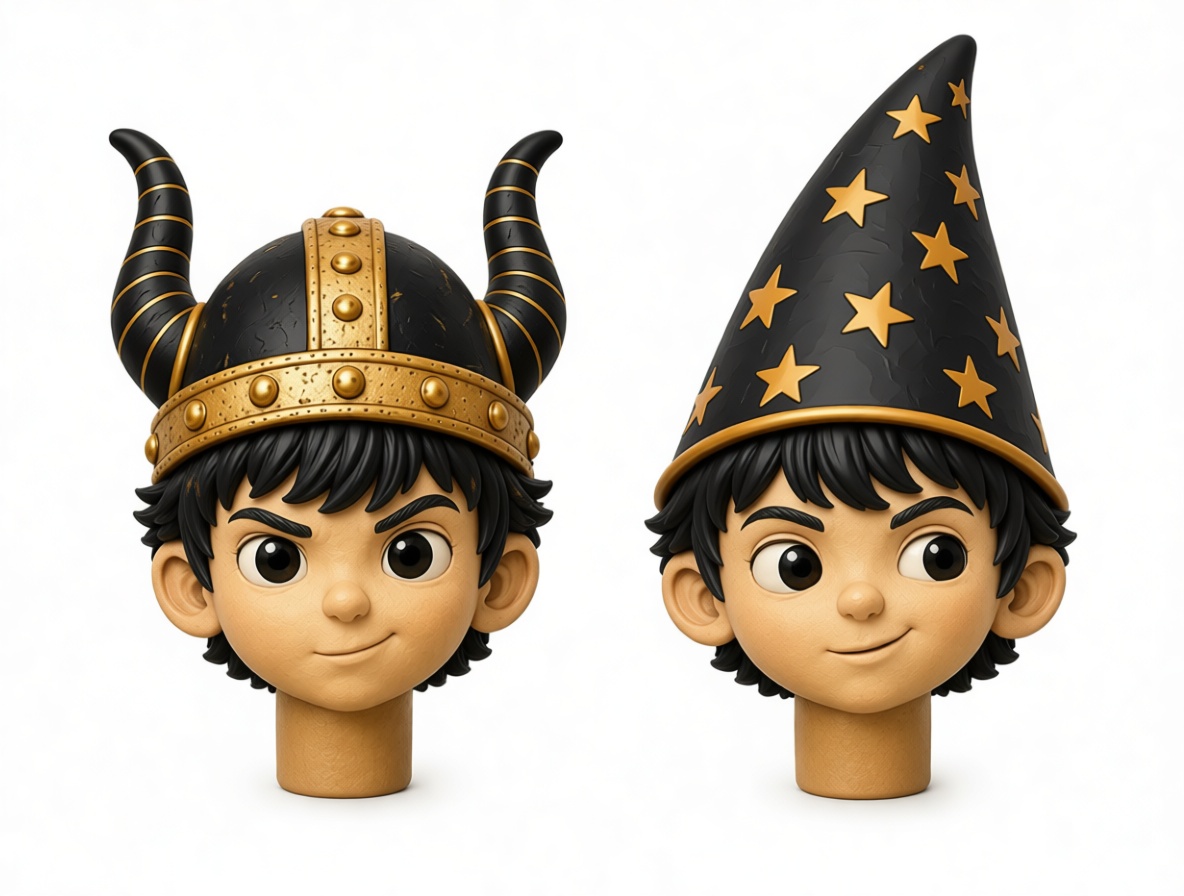 Hiccup Viking Wizard Busts free 3D printable STL