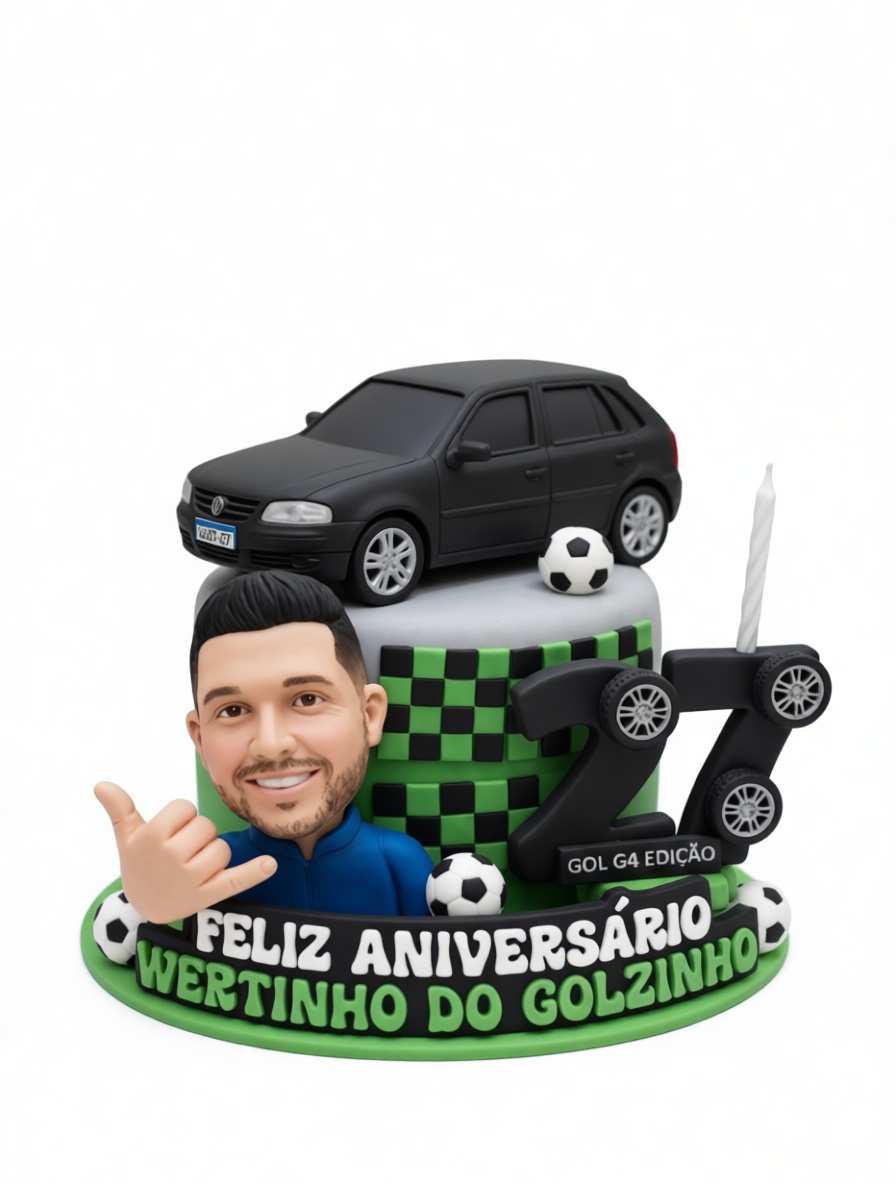 Volkswagen Gol G4 Figurine free 3D printable STL