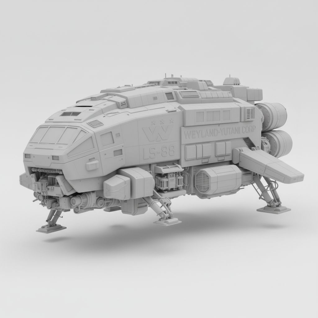 Weyland-Yutani Dropship free 3D printable STL