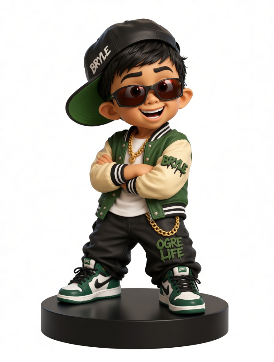 Bryle Street Style Figurine free 3D printable STL