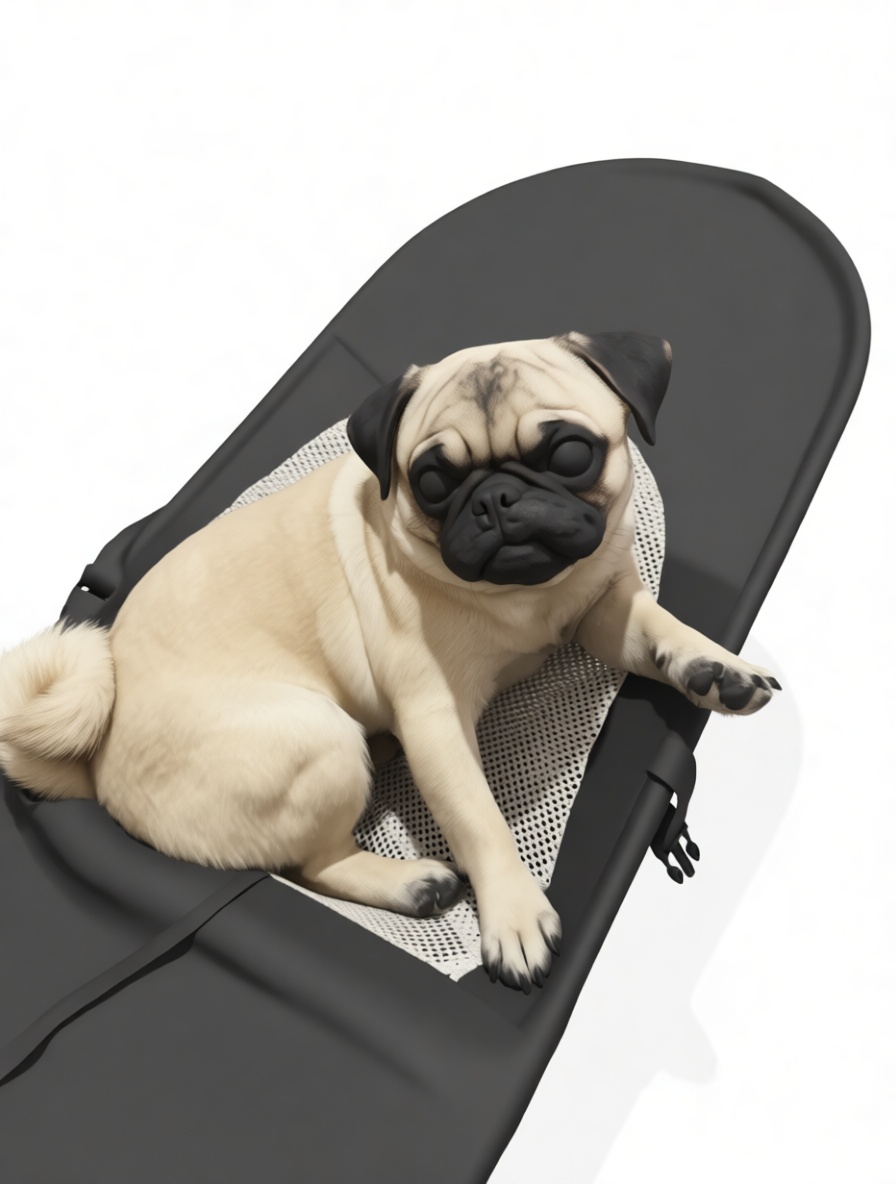 Pug Dog Figurine free 3D printable STL