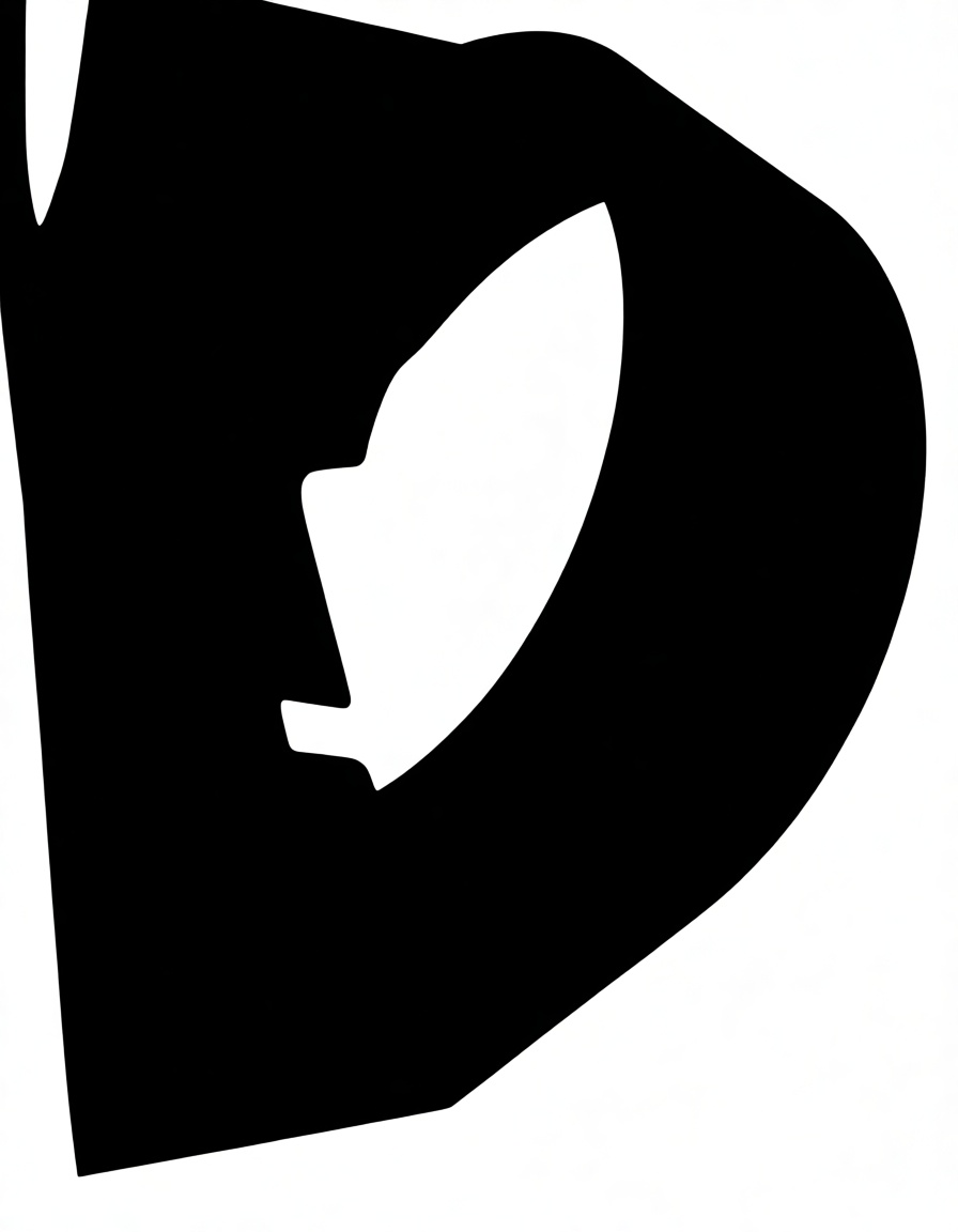 Letter D Decorative Sculpture free 3D printable STL