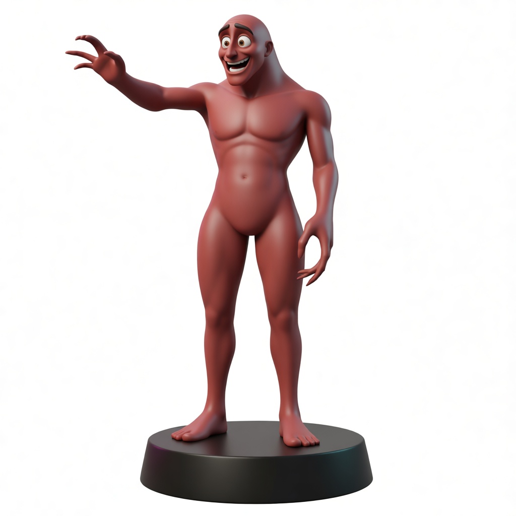 Mr. Incredible Figurine free 3D printable STL