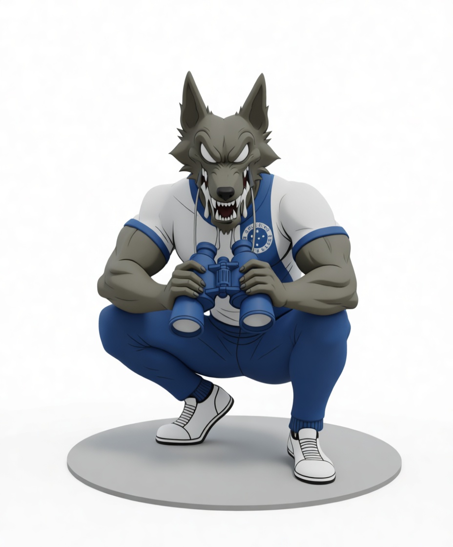 Werewolf Scout Figurine free 3D printable STL