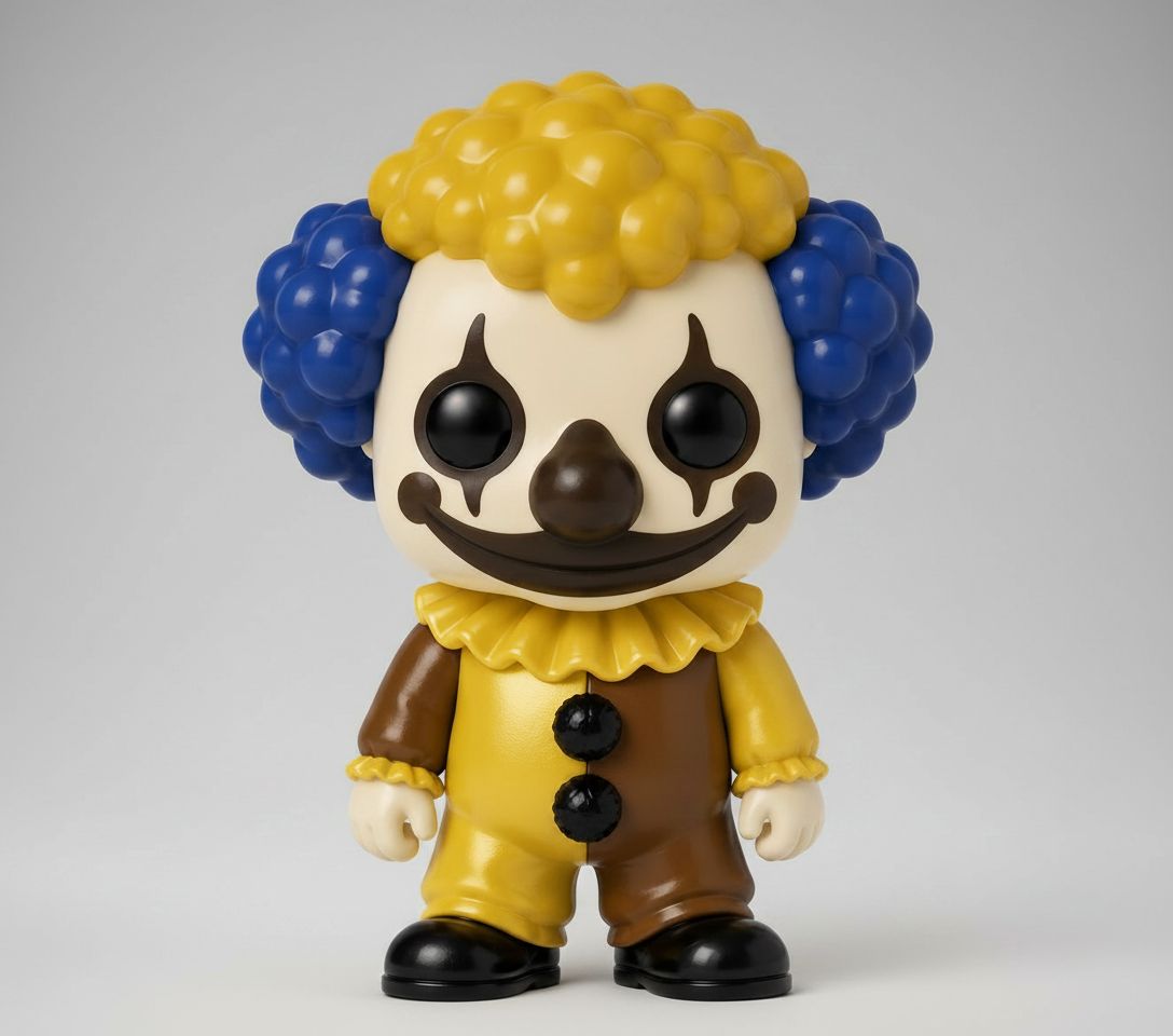 Colorful Clown Figurine free 3D printable STL