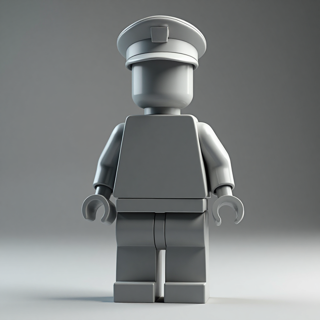 Chief Petty Officer Lego Figurine free 3D printable STL