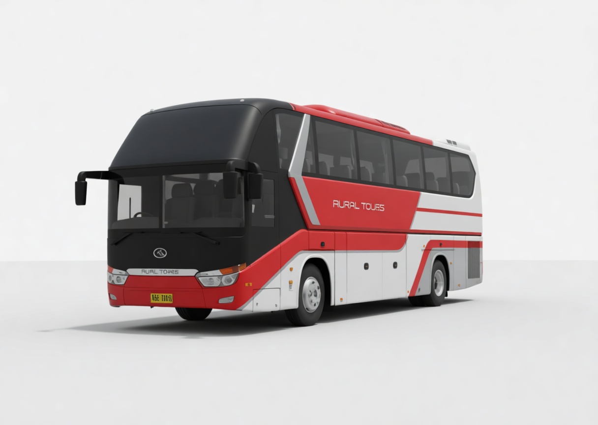 Rural Tours Coach Model free 3D printable STL