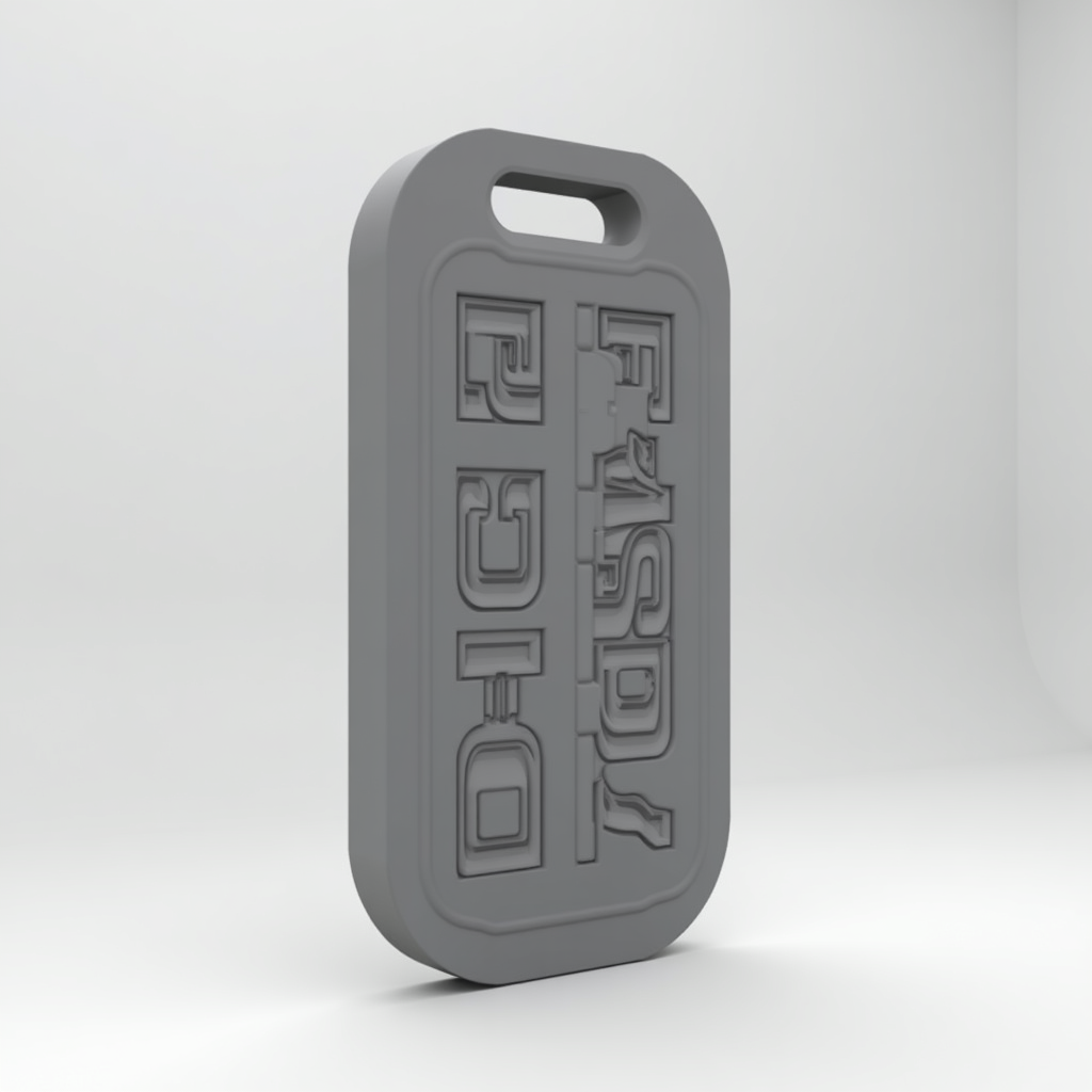 Ford F550 Keychain free 3D printable STL
