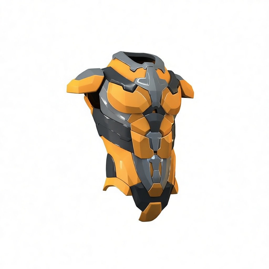 Futuristic Armor Torso free 3D printable STL