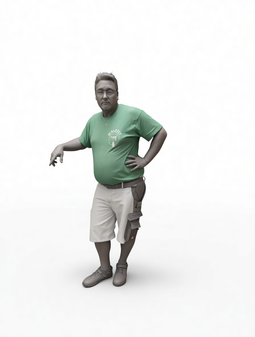 Casual Man Figurine free 3D printable STL