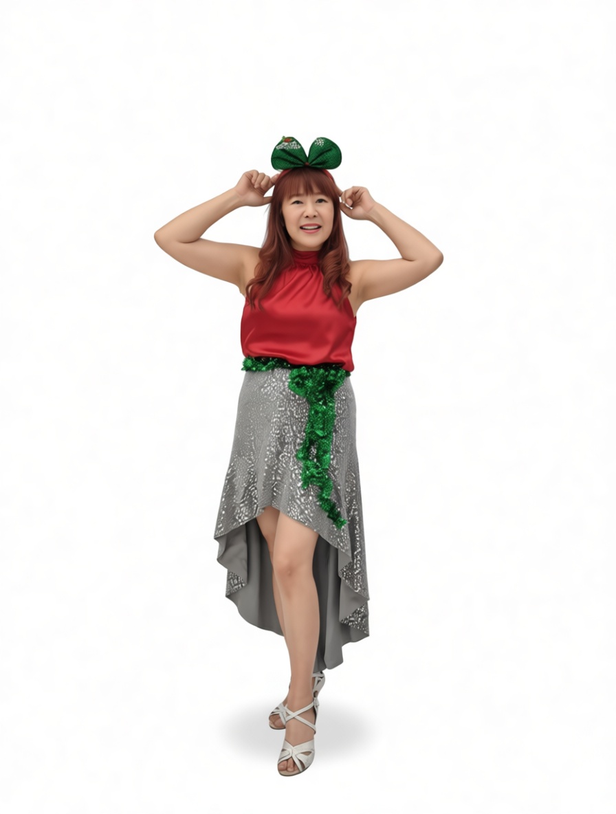 Festive Woman Figurine free 3D printable STL