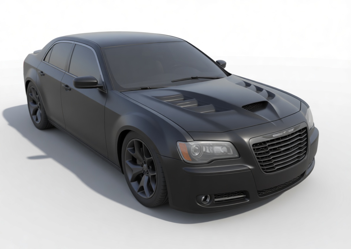 Chrysler 300 Sedan Model free 3D printable STL