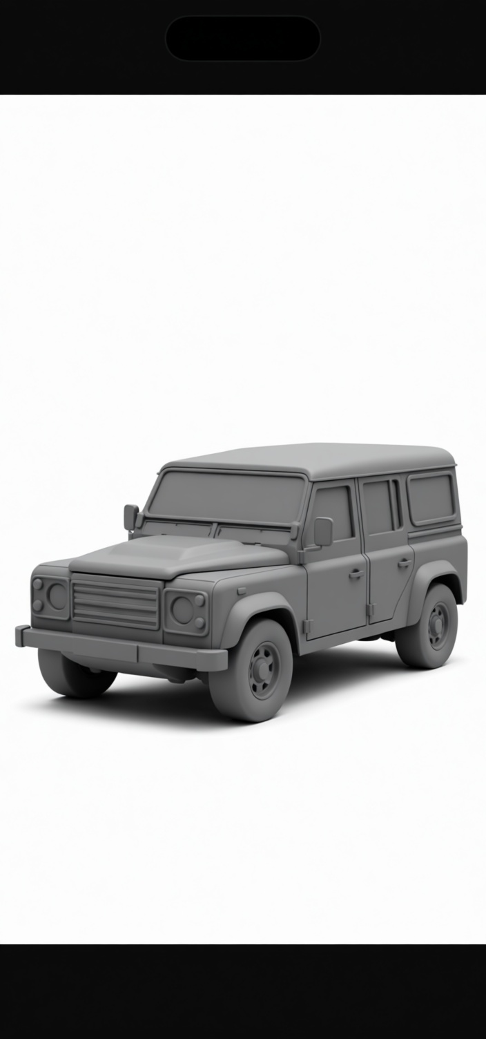 Land Rover Defender Model free 3D printable STL