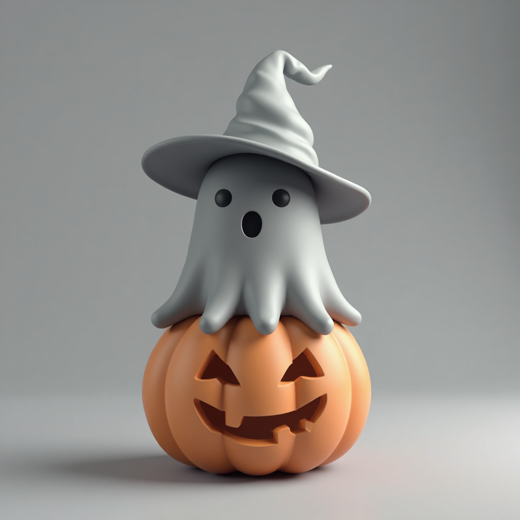 Halloween Ghost Figurine free 3D printable STL