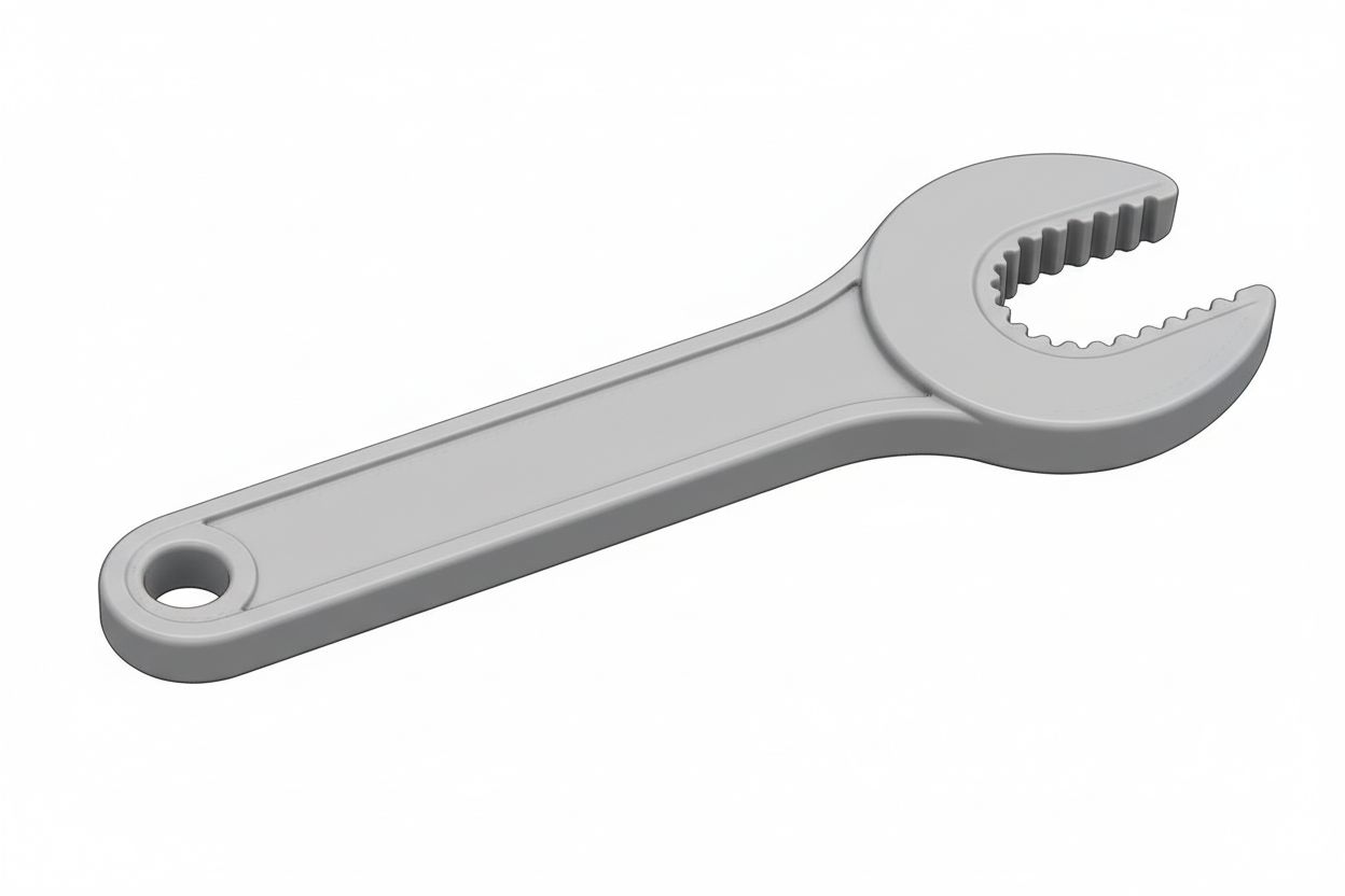 Pipe Wrench Spanner Model