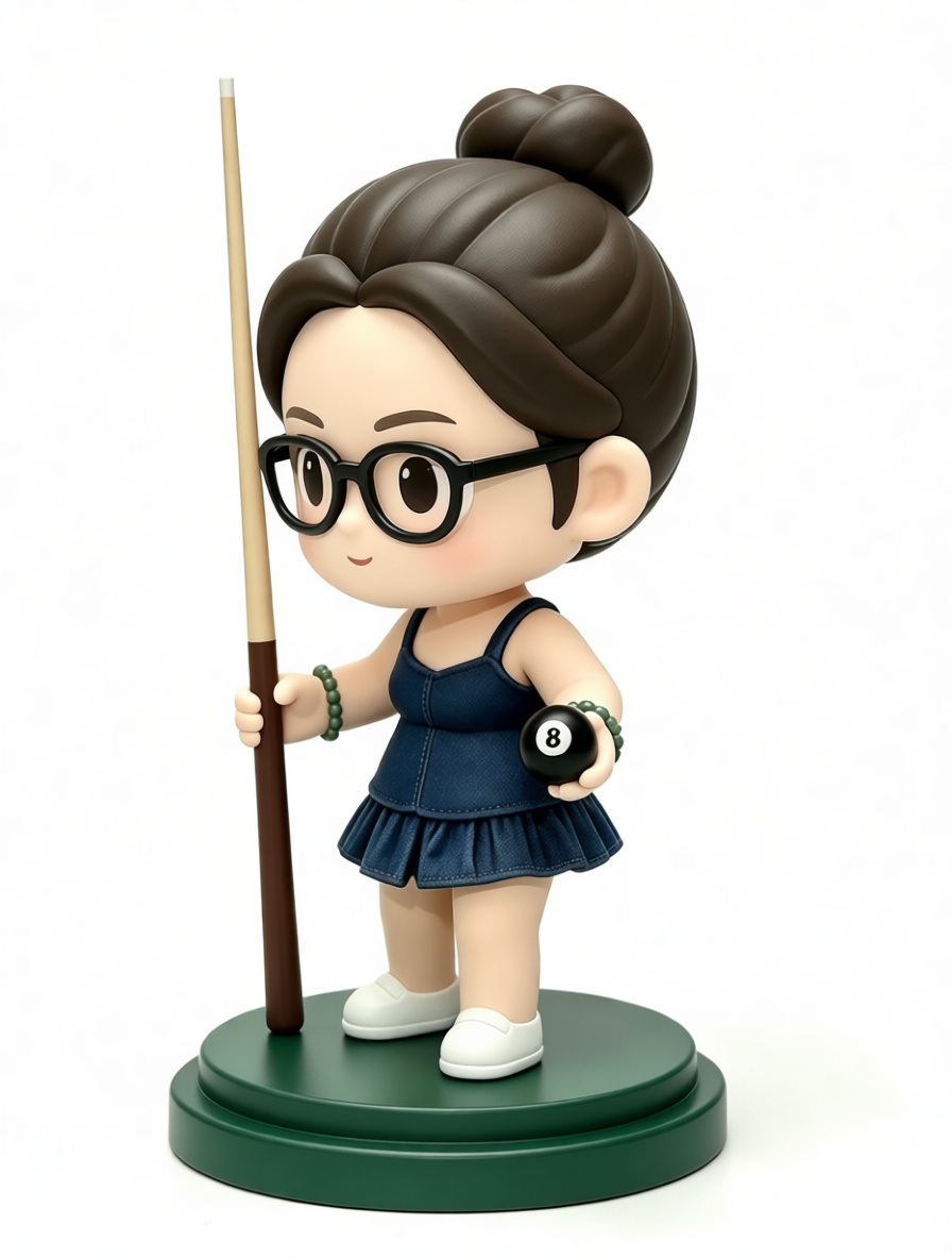 Pool Player Figurine free 3D printable STL