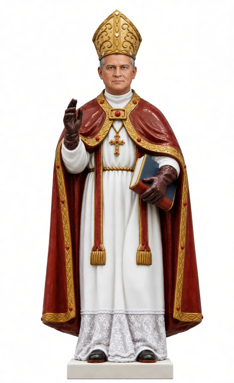 Pope Figurine free 3D printable STL