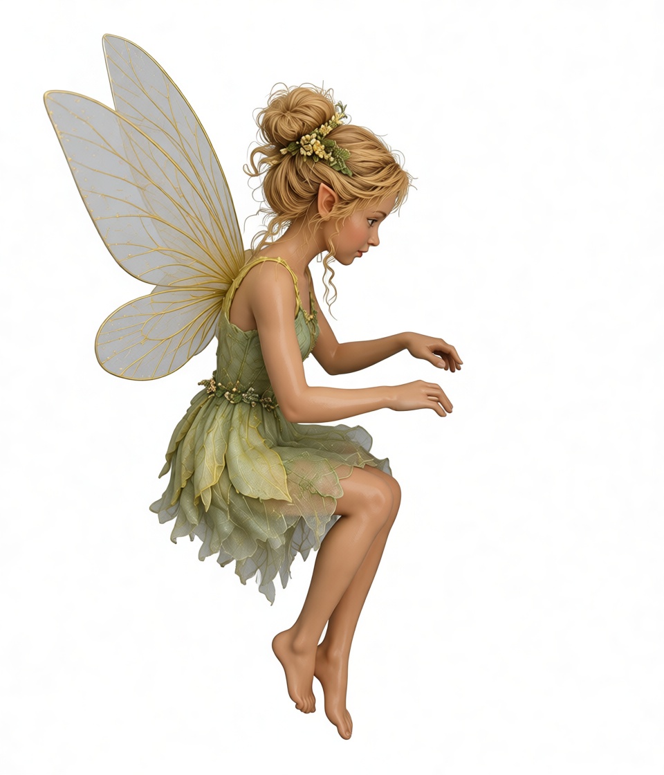 Woodland Fairy Figurine free 3D printable STL