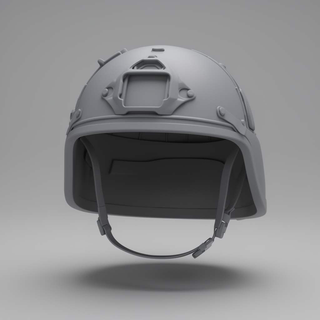 Army Helmet Model free 3D printable STL