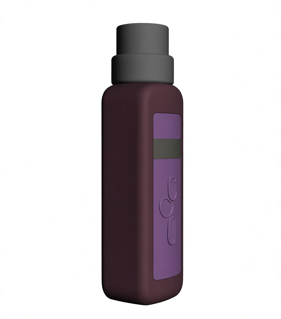 Bottle with Dropper Model free 3D printable STL