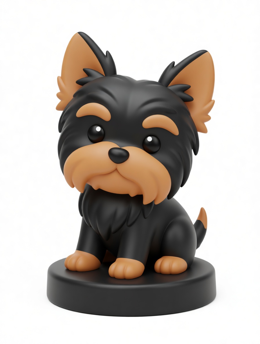 Yorkshire Terrier Figurine free 3D printable STL