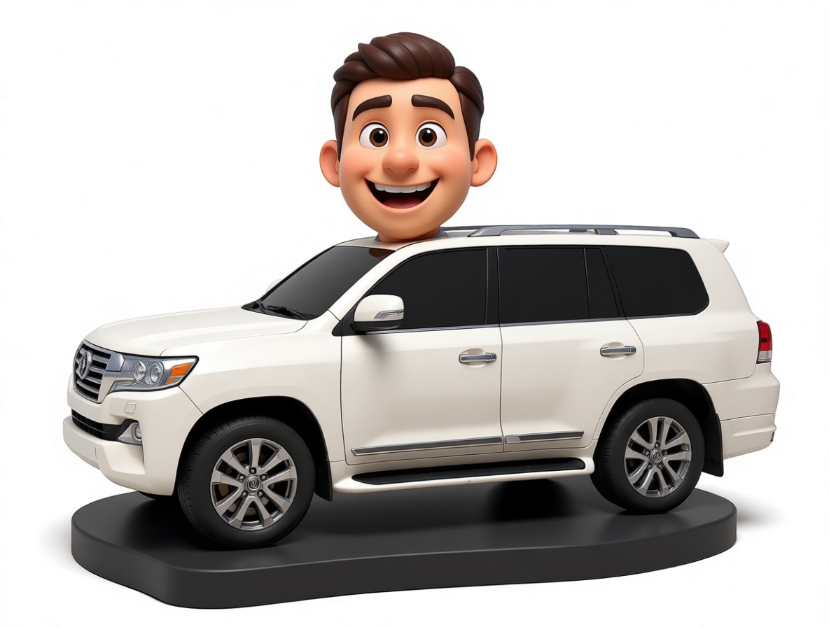 Toyota Land Cruiser Model free 3D printable STL