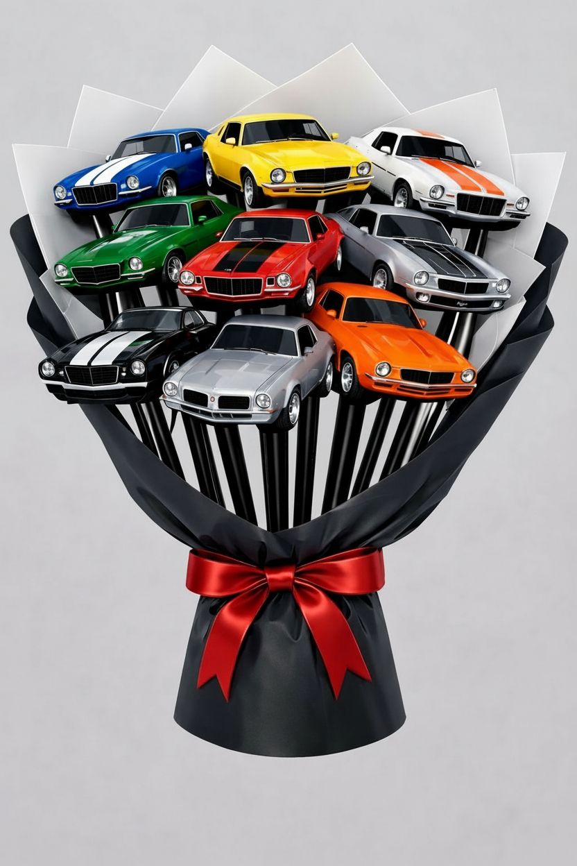 1970s Chevrolet Camaro Bouquet free 3D printable STL