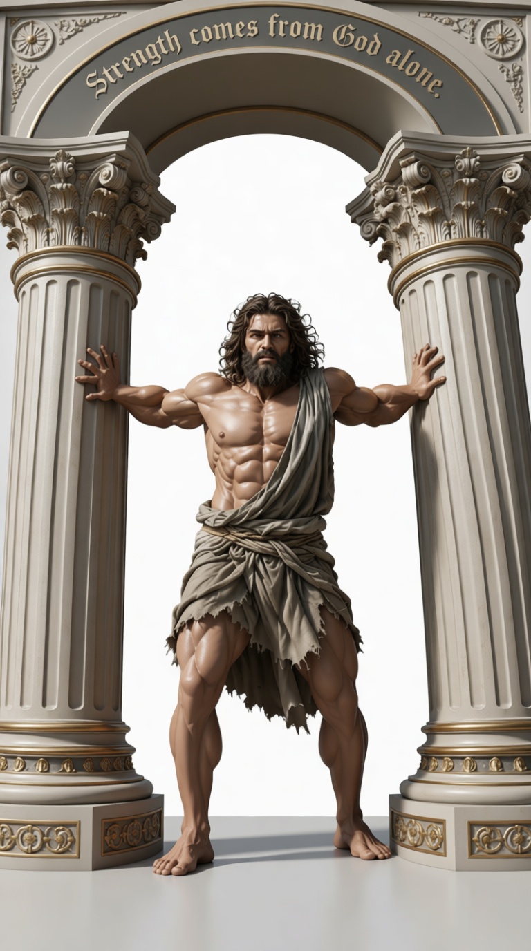 Samson Figurine free 3D printable STL
